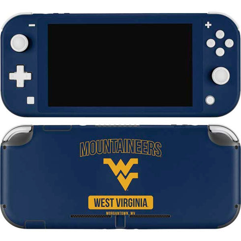 West Virginia University Mountaineers Logo Nintendo Switch Lite Skin